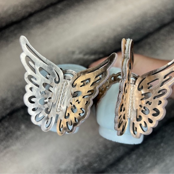 Sophia Webster Evangeline Butterfly Leather Flats Toddler Kids - Picture 3 of 10